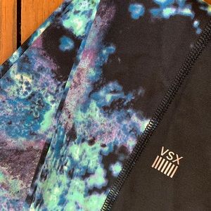 NWOT Victoria’s Secret VSX Leggings Galaxy Black